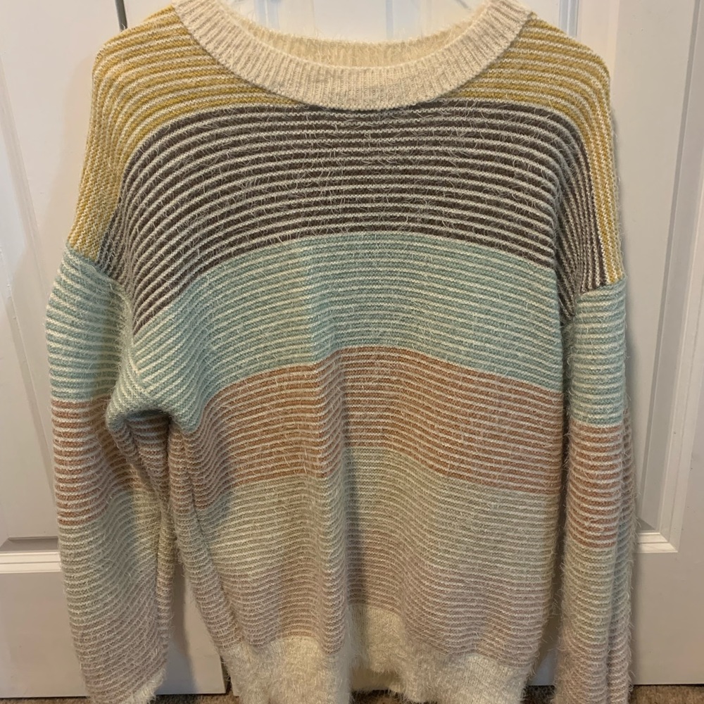 Warm fuzzy sweater